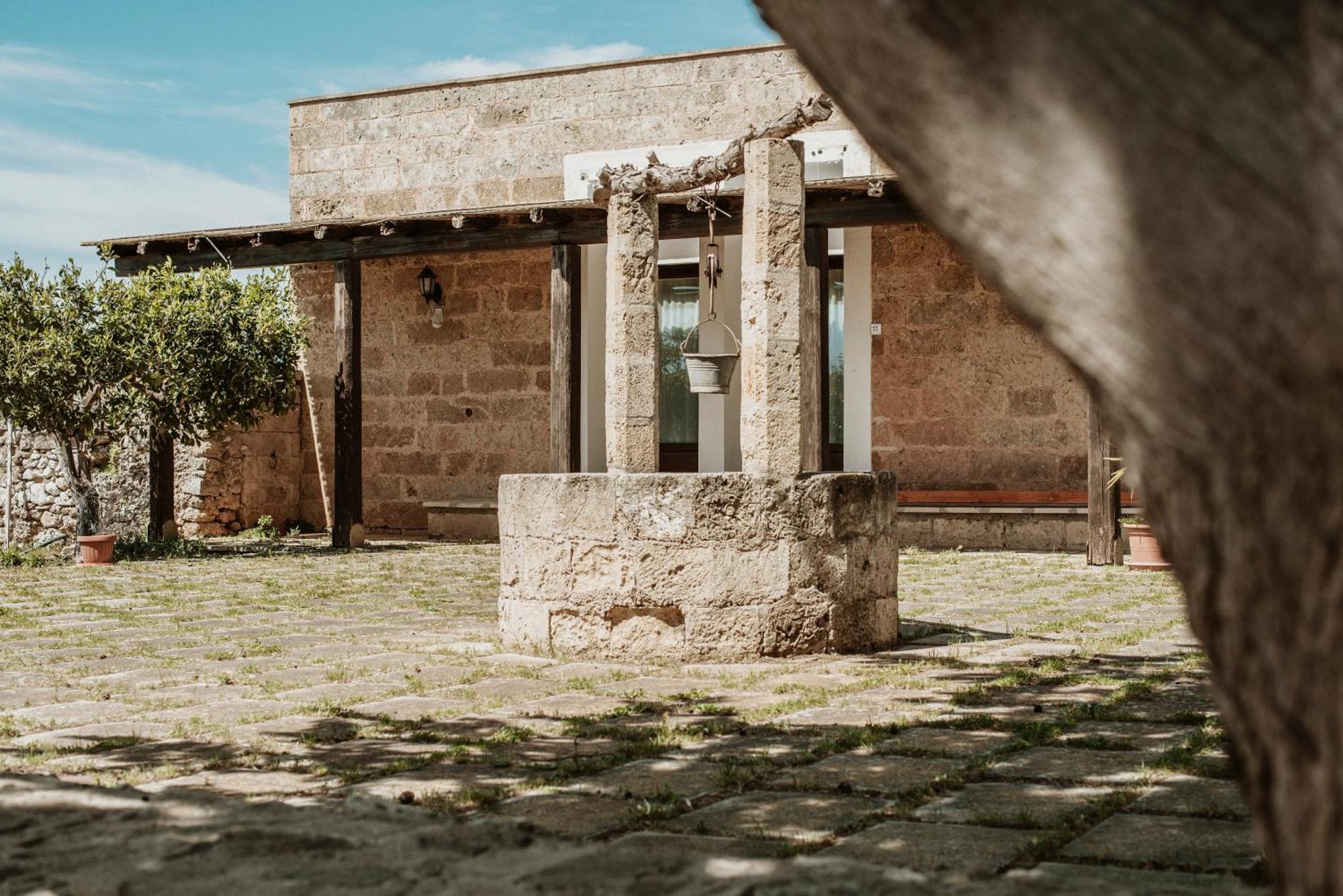 Bio-Agriturismo Masseria La Palombara Salve Kültér fotó